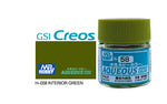 GUNZE ACRYLIC H058 SEMI-GLOSS INTERIOR GREEN