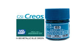 Gunze Acrylic H063 Metallic Gloss Blue Green