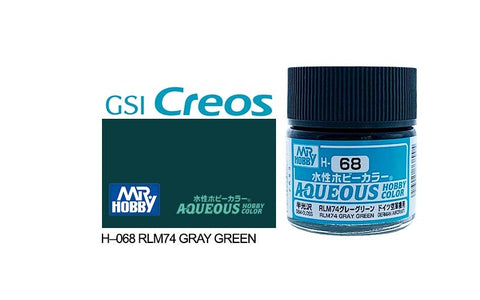 GUNZE ACRYLIC H068 SEMI-GLOSS RLM DARK GREY