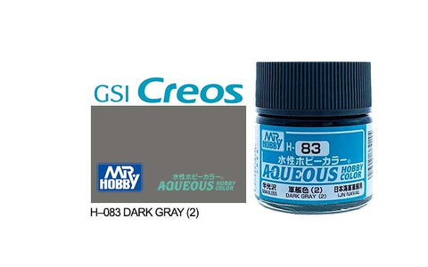 Gunze Acrylic H083 Semi-Gloss Dark Grey 2