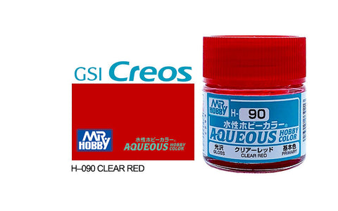 GUNZE ACRYLIC H090 GLOSS CLEAR RED