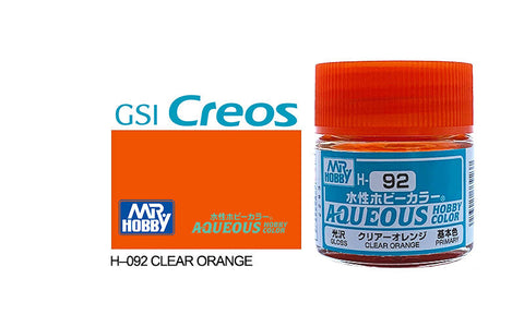 GUNZE ACRYLIC H092 GLOSS CLEAR ORANGE