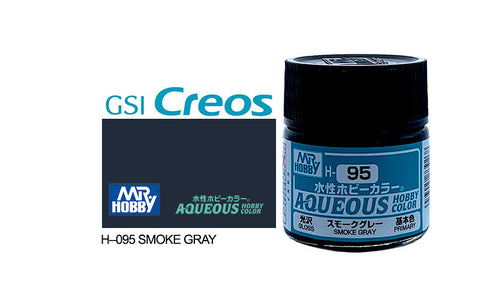 GUNZE ACRYLIC H095 GLOSS SMOKE GREY