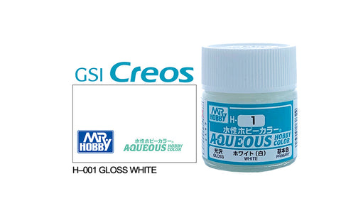 MR HOBBY Aqueous Gloss White - H001
