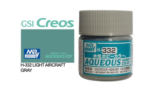 GUNZE ACRYLIC H332 SEMI-GLOSS AIRCRAFT GREY (BS381C/ 627)