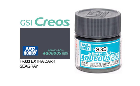 GUNZE ACRYLIC H333 SEMI-GLOSS EXTRA DARK SEA GREY