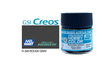 GUNZE ACRYLIC H345 FLAT ROUGH GREY