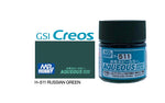 GUNZE MR HOBBY AQUEOUS H511 FLAT RUSSIAN GREEN 4BO
