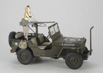 Hasegawa 1/24 1/4 Ton 4×4 Utility Truck (Cal. 50 M2 Machine Gun) W/Figure Plastic Model Kit