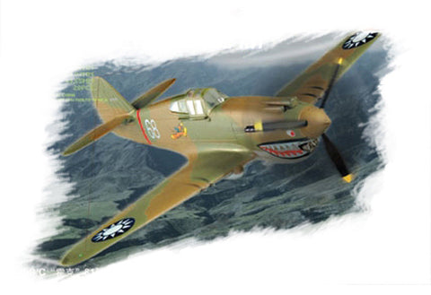 HobbyBoss 1/72 P-40B/C "HAWK"-81A Plastic Model Kit [80209]