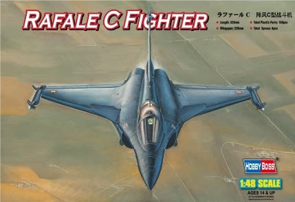 HobbyBoss 1/48 France Rafale C Fighter Plastic Model Kit [80318]