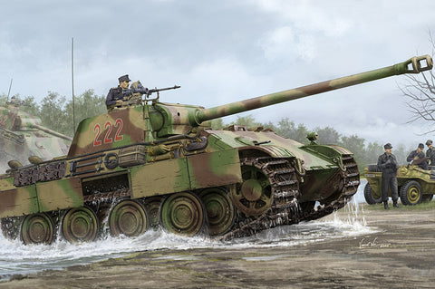 HobbyBoss 1/35 German Panther G - Late version Plastic Model Kit [84552]
