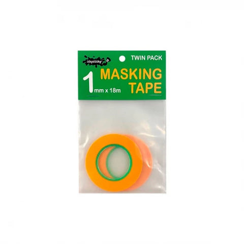 IckySticky 32000 Masking Tape 1mm Twin Pack