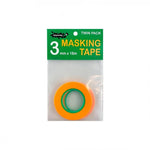 IckySticky 32002 Masking Tape 3mm Twin Pack