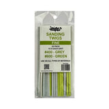 IckySticky 610619 Sanding Twigs #Fine (10x Each Grit, #400 #600, 20pcs)