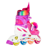 TROLLS Size Adjustable Inline Skates Poppy Pink - Crazy Skates - Small
