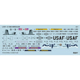 Great Wall Hobby L1011 1/144 USAF Lockheed C-130H Hercules Transport Aircraft [2 in 1]