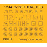 Great Wall Hobby L1011 1/144 USAF Lockheed C-130H Hercules Transport Aircraft [2 in 1]