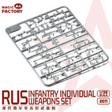 Magic Factory 1/35 RUS Infantry Individual Weapons Set Plastic Model Kit