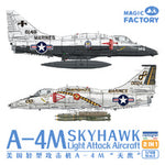 Magic Factory 1/48 A-4M Skyhawk Light Attack Aircraft Plastic Model Kit