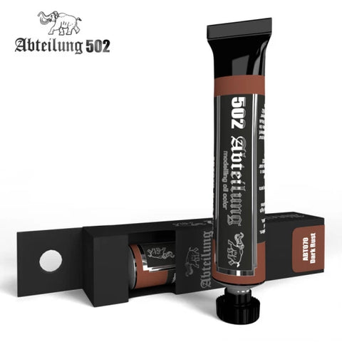 502 Abteilung Oil Paint - Dark Rust (20ml)