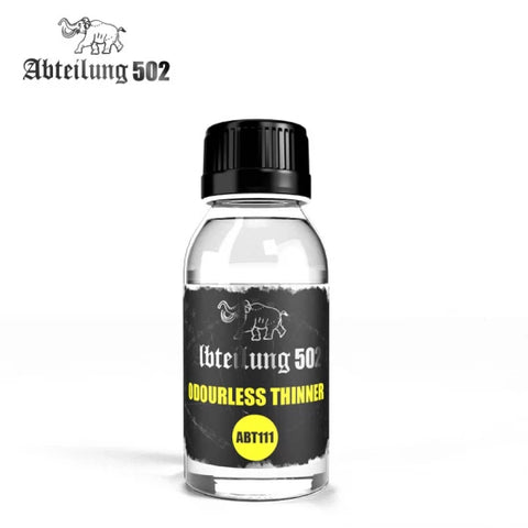 Thinner - Odourless Turpentine for 502 Abteilung Oils (75ml)