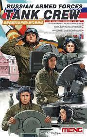 Meng 1/35 Russian Armed Forces Tank Crew Plastic Model Kit Item No.: MM-HS-007