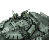 Meng 1/35 Russian Main Battle Tank T-72B3M w/ KMT-8 Mine Clearing System Plastic Model Kit