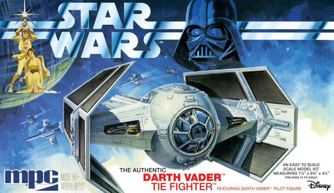 MPC 1/32 Star Wars: A New Hope Darth Vader Tie Fighter  Plastic Model Kit Item No.: MPC952