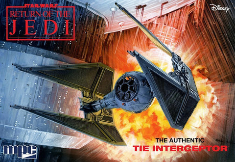 MPC 1/48 Star Wars: Return of the Jedi Tie Interceptor (Snap) Plastic Model Kit Item No.: MPC989