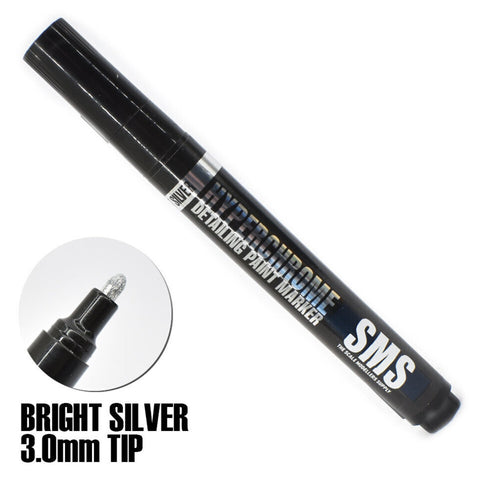 MRK03 HYPERCHROME MARKER (BRIGHT SILVER) 3.0mm