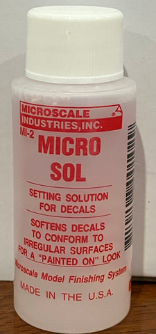 Microscale MI-2 MicroSol Setting Solution for Decals (Soften Decals)