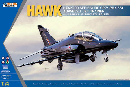 Kinetic 1/32 Hawk 100 Series (100/127/128/155) Advanced Jet Trainer **RAAF Decals**