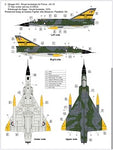 Kinetic 1/48 Mirage IIIO Royal Australian Air Force ARDU **RAAF Decals**