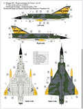 Kinetic 1/48 Mirage IIIO Royal Australian Air Force ARDU **RAAF Decals**