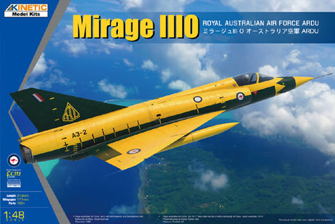 Kinetic 1/48 Mirage IIIO Royal Australian Air Force ARDU **RAAF Decals**