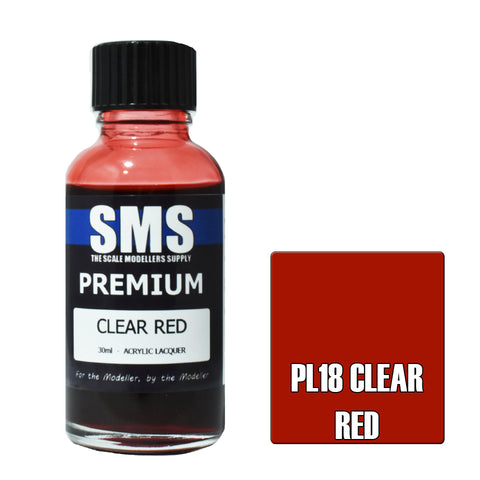 PL18 Premium CLEAR RED