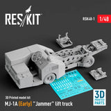 Reskit RSK48-0001 1/48 MJ-1A (Early) "Jammer" Lift Truck (3D Printed model kit)