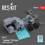 Reskit RSK48-0005 1/48 MJ-1C "Jammer" Lift Truck (3D Printed model kit)