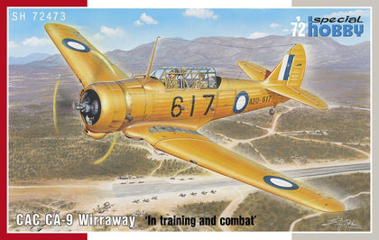Special Hobby 1/72 CAC CA-9 Wirraway ‘In training and combat’ Plastic Model Kit *Aus Decals* Item No.: SH-72473