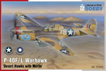 Special Hobby 1/72 P-40F/L Warhawk 'Desert Hawks with Merlin' Plastic Model Kit *Aust Decals* Item No.: SH-72493