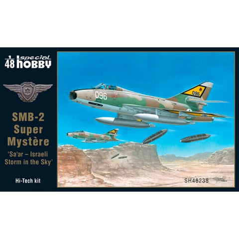 Special Hobby SH48238 1/48 SMB-2 Super Mystere 'Sa'ar - Israeli Storm in the Sky' Hi Tech kit