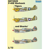 Special Hobby SH72529 1/72 WWII P-40E Warhawk 'Tigers and Sharks'