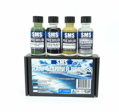 Scale Modellers Supply RAAF Mariner PBM-3S 40/41 Squadron Paint Set