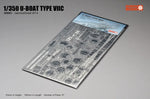 Jasmine Model 205001 1/350 German U-boat Type VIIC Submarine Skeleton Model Kit D DIY Metal Puzzle Toy