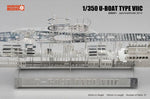 Jasmine Model 205001 1/350 German U-boat Type VIIC Submarine Skeleton Model Kit D DIY Metal Puzzle Toy