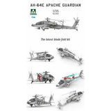 Snowman (Takom) 1/35 AH-64E Apache Guardian Attack Helicopter Plastic Model Kit