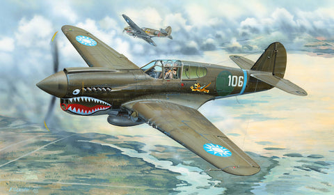 Trumpeter 1/32 P-40E War Hawk Plastic Model Kit Item No.: TR02269