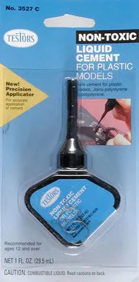 TESTORS 29.5ML NON-TOXIC PLASTIC CEMENTW/APPLIC