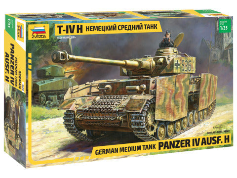 Zvezda 1/35 Panzer IV Ausf.H Plastic Model Kit